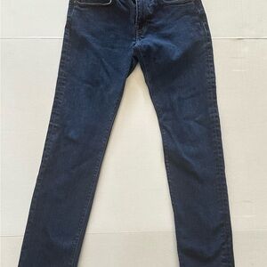 J. Crew Men's Dark Blue Straight Jeans